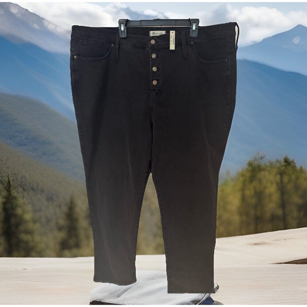 NWT Madewell Western Stovepipe Jean‎ Magic Pockets WOMEN plus RETRO 37 OLDSTOCK